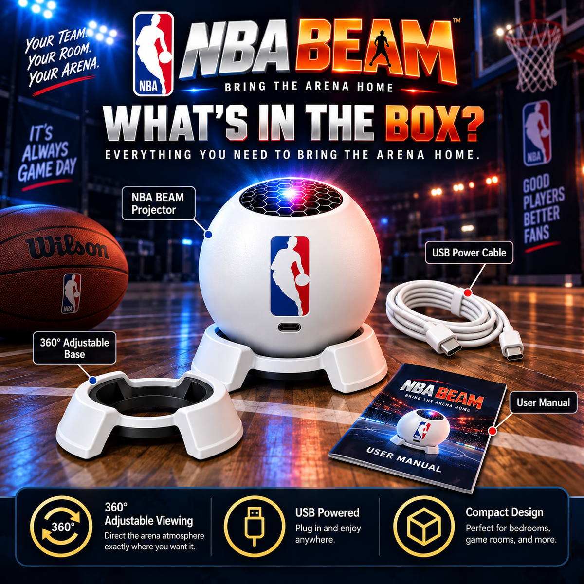 What's in the HoopBeam box